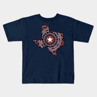 Texas Mandala Kids T-Shirt